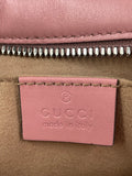GUCCI Pink GG Marmont Small Matelassé Shoulder/Crossbody Bag