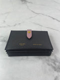 Celine Liquorice Accordeon Card Holder