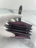 Celine Liquorice Accordeon Card Holder