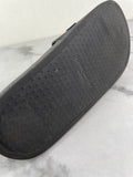 GIVENCHY Black Rubber Slide Flat Sandals Size 37