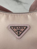 PRADA Alabaster Pink Re-Nylon Re-Edition 2000 mini-bag