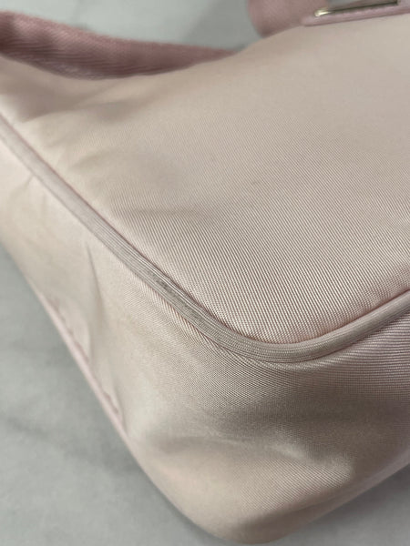 PRADA Alabaster Pink Re-Nylon Re-Edition 2000 mini-bag