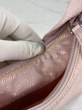 PRADA Alabaster Pink Re-Nylon Re-Edition 2000 mini-bag
