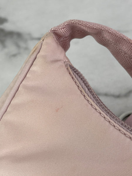PRADA Alabaster Pink Re-Nylon Re-Edition 2000 mini-bag