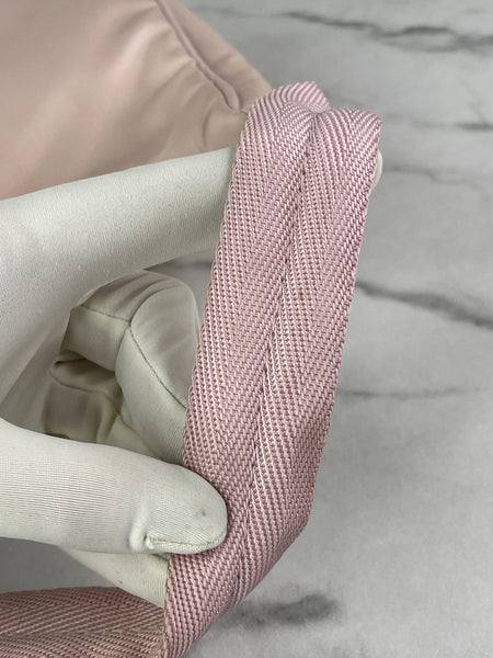 PRADA Alabaster Pink Re-Nylon Re-Edition 2000 mini-bag