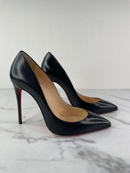 Christian Louboutin Black Pigalle Follies 100 Pumps Size 38