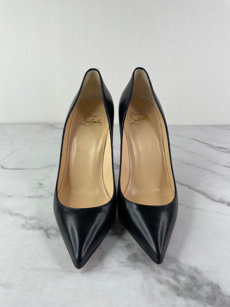 Christian Louboutin Black Pigalle Follies 100 Pumps Size 38