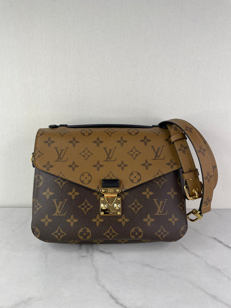 Louis Vuitton Pochette Métis Monogram Reverse Canvas Crossbody/Shoulder Bag