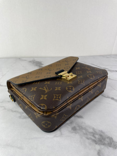 Louis Vuitton Pochette Métis Monogram Reverse Canvas Crossbody/Shoulder Bag