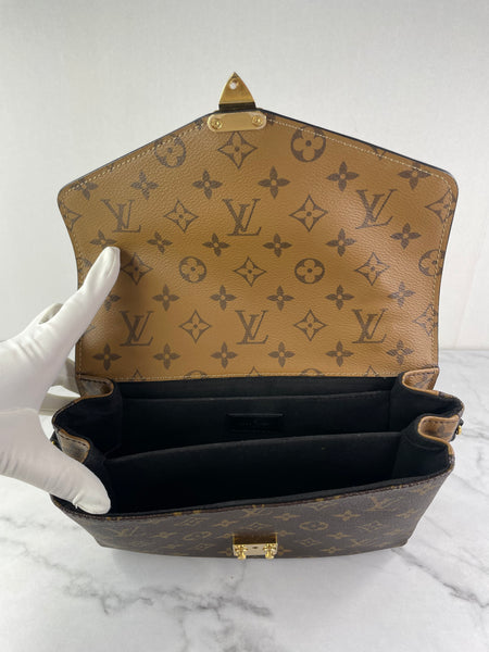 Louis Vuitton Pochette Métis Monogram Reverse Canvas Crossbody/Shoulder Bag