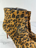 Christian Louboutin‎ Eloise Suede Leopard Print Ankle Booties Size 37