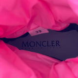 MONCLER Pink Gaia Pocket Down Boots Size 39