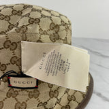 GUCCI Reversible GG / check bucket hat Size Small/57 cm