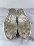GUCCI Women’s White Calfskin Web Heart Embroidered Womens Ace Sneakers Size 35 (fits US 6)