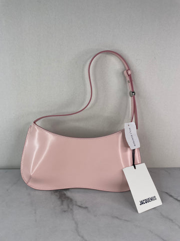 JACQUEMUS Pale Pink ‘The Bisou’ Shoulder Bag