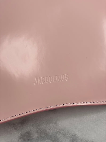 JACQUEMUS Pale Pink ‘The Bisou’ Shoulder Bag