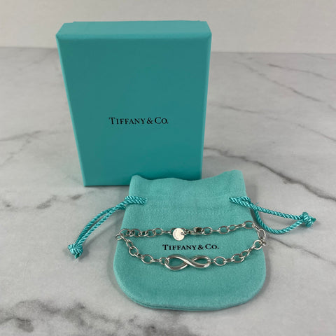 Tiffany Infinity Sterling Silver Bracelet