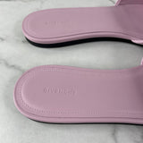 GIVENCHY Pink 4G Flat Sandals Size 38