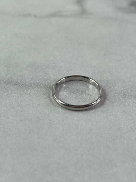 Tiffany Forever Wedding Band Ring in Platinum Size US 5.5