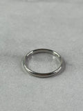 Tiffany Forever Wedding Band Ring in Platinum Size US 5.5