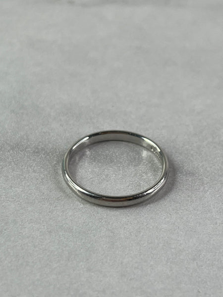 Tiffany Forever Wedding Band Ring in Platinum Size US 5.5