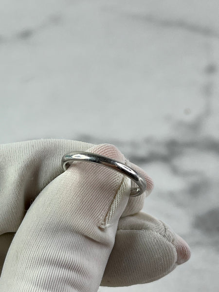 Tiffany Forever Wedding Band Ring in Platinum Size US 5.5