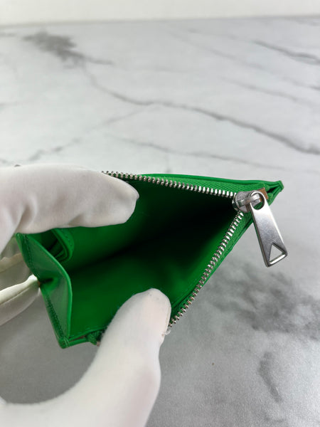 BOTTEGA VENETA Green Key Pouch