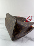 LOUIS VUITTON NéoNoé MM Monogram Red Crossbody/Shoulder Bag