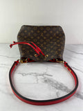 LOUIS VUITTON NéoNoé MM Monogram Red Crossbody/Shoulder Bag