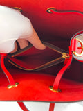 LOUIS VUITTON NéoNoé MM Monogram Red Crossbody/Shoulder Bag