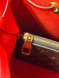 LOUIS VUITTON NéoNoé MM Monogram Red Crossbody/Shoulder Bag