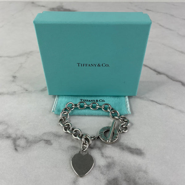 Tiffany Heart Tag Toggle Bracelet