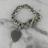 Tiffany Heart Tag Toggle Bracelet