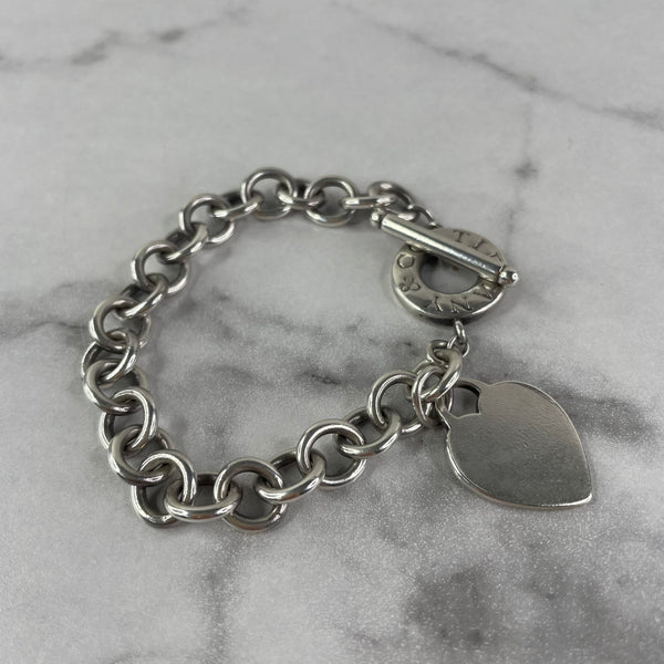 Tiffany Heart Tag Toggle Bracelet