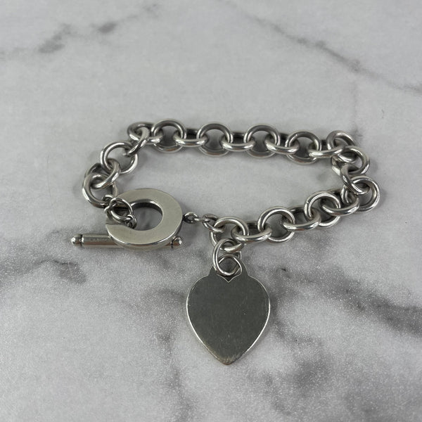 Tiffany Heart Tag Toggle Bracelet