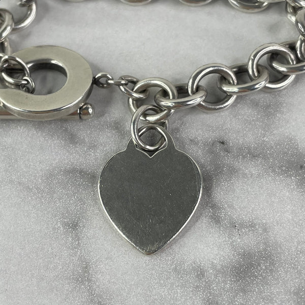 Tiffany Heart Tag Toggle Bracelet