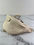 LOUIS VUITTON Creme Empreinte BumBag