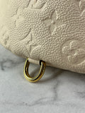 LOUIS VUITTON Creme Empreinte BumBag