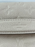 LOUIS VUITTON Creme Empreinte BumBag