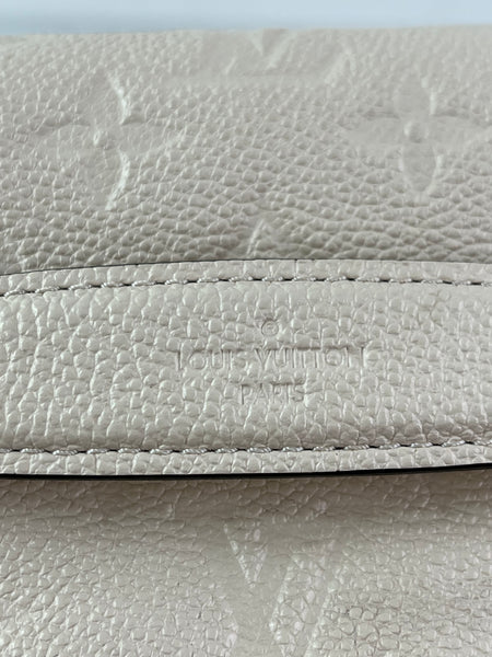 LOUIS VUITTON Creme Empreinte BumBag