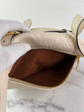 LOUIS VUITTON Creme Empreinte BumBag