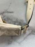 LOUIS VUITTON Creme Empreinte BumBag