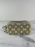 LOUIS VUITTON Monogram Kaki Giant Beach Pouch/Shoulder Bag