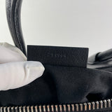 GIVENCHY Black Grained Leather Small Antigona Shoulder Bag