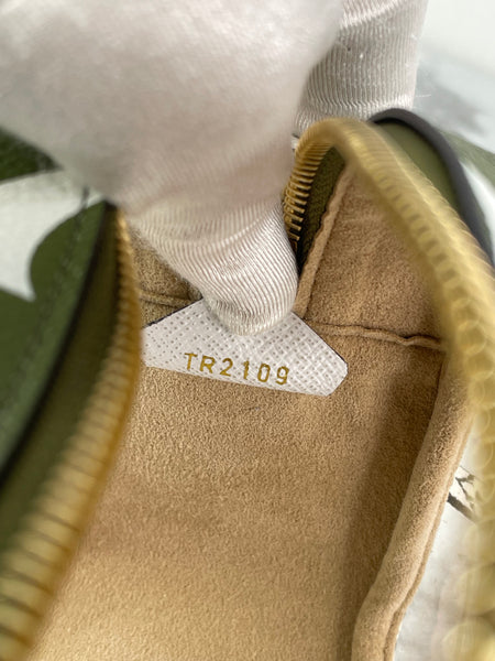 LOUIS VUITTON Monogram Kaki Giant Beach Pouch/Shoulder Bag