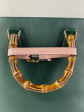 GUCCI Dark Green Diana Medium Tote Shoulder Bag