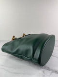 GUCCI Dark Green Diana Medium Tote Shoulder Bag