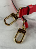 LOUIS VUITTON Monogram Keepall Bandoulière 50 Coquelicot Red