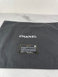 CHANEL Blue Denim and Woven Tweed Medium Boy Bag