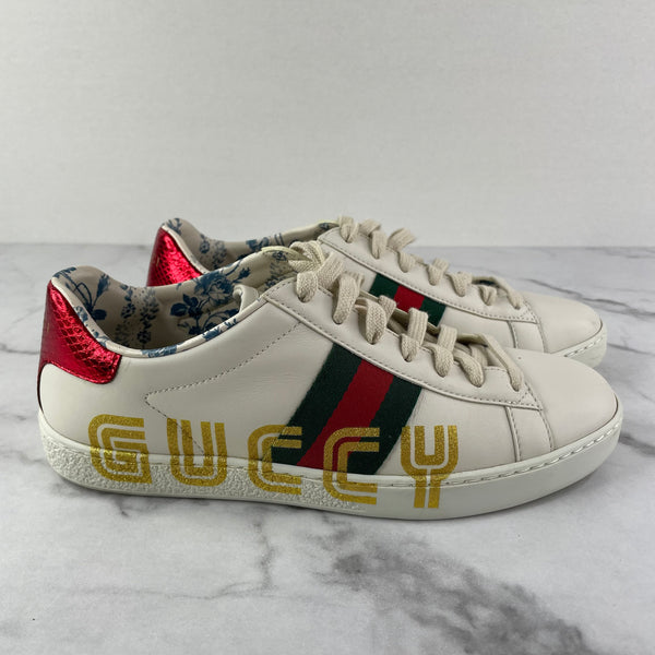 GUCCI Ladies Ace GUCCY Sneakers Size 36.5